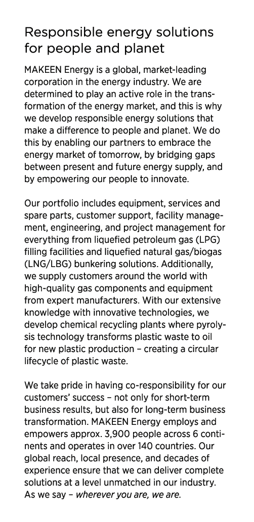 Responsible energy solutions for people and planet MAKEEN Energy is a global, market leading corporation in the energ...