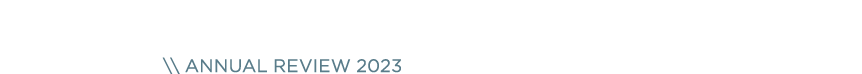 Gas solutions \\ Annual Review 2023