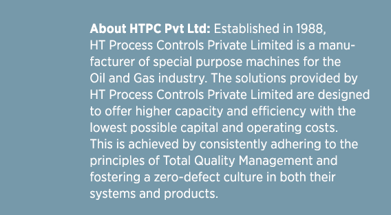 About HTPC Pvt Ltd: Established in 1988, HT Process Controls Private Limited is a manu­fac­turer of special pur­pose ...