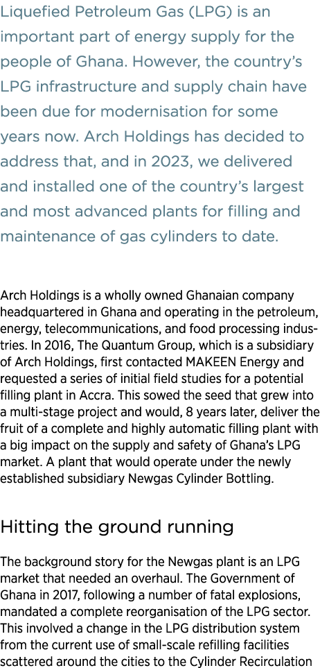Liquefied Petroleum Gas (LPG) is an important part of energy supply for the people of Ghana. However, the country’s L...