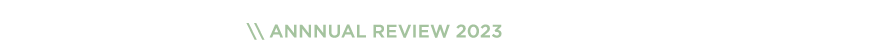 Our energy approach \\ ANNNUAL REview 2023
