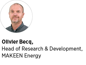 Olivier Becq, Head of Research & Development, MAKEEN Energ