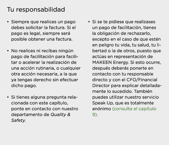Tu responsabilidad   Siempre que realices un pago debes solicitar la factura  Si el pago es legal, siempre será posib   
