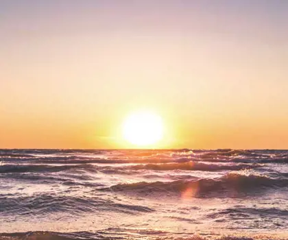 image of a sunset