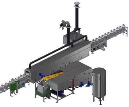3D illustration of Washing systems