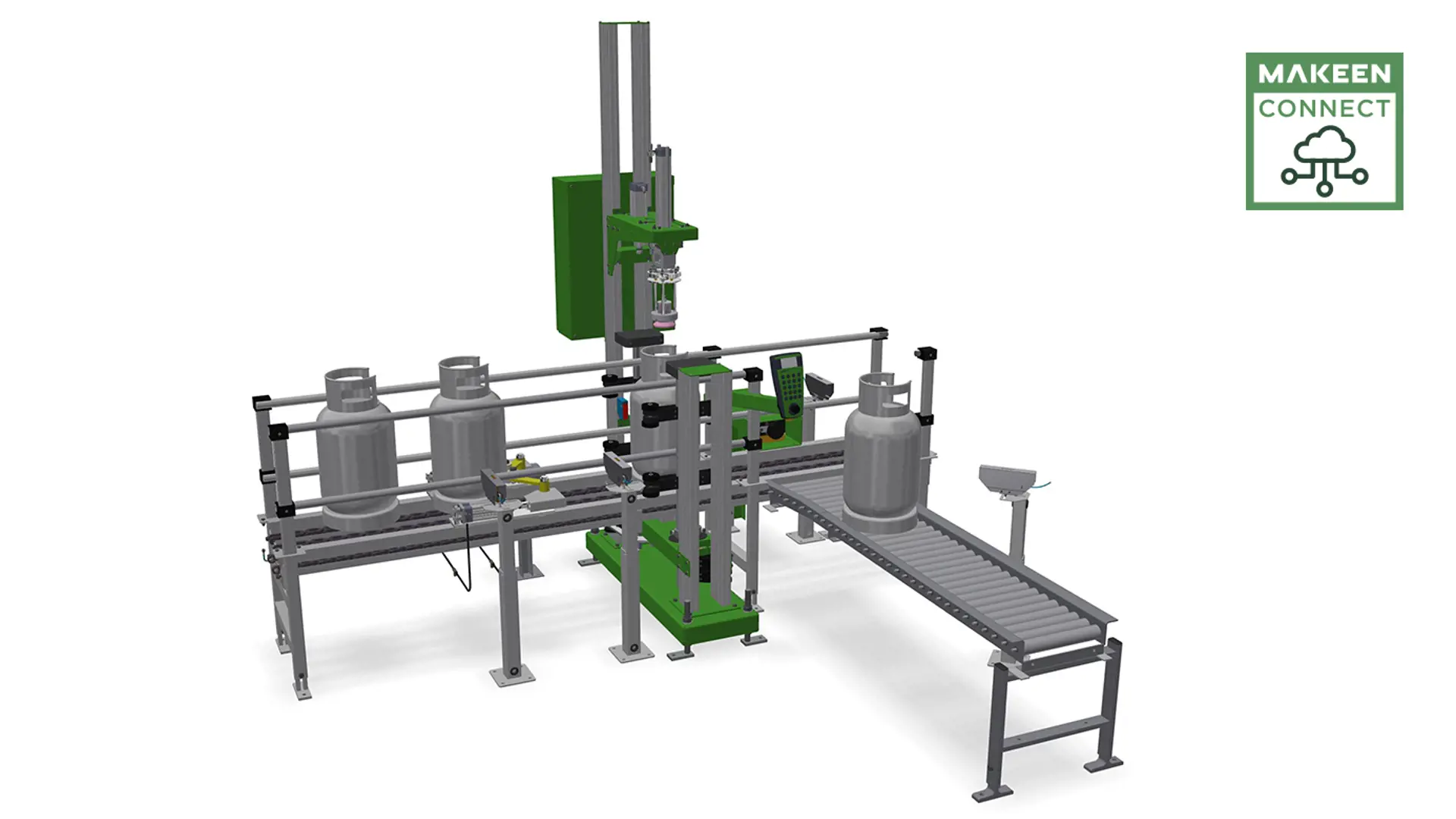 3D illustration of valve seal tester
