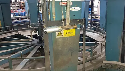 Photo of an old Kosan Crisplant Filling Machine