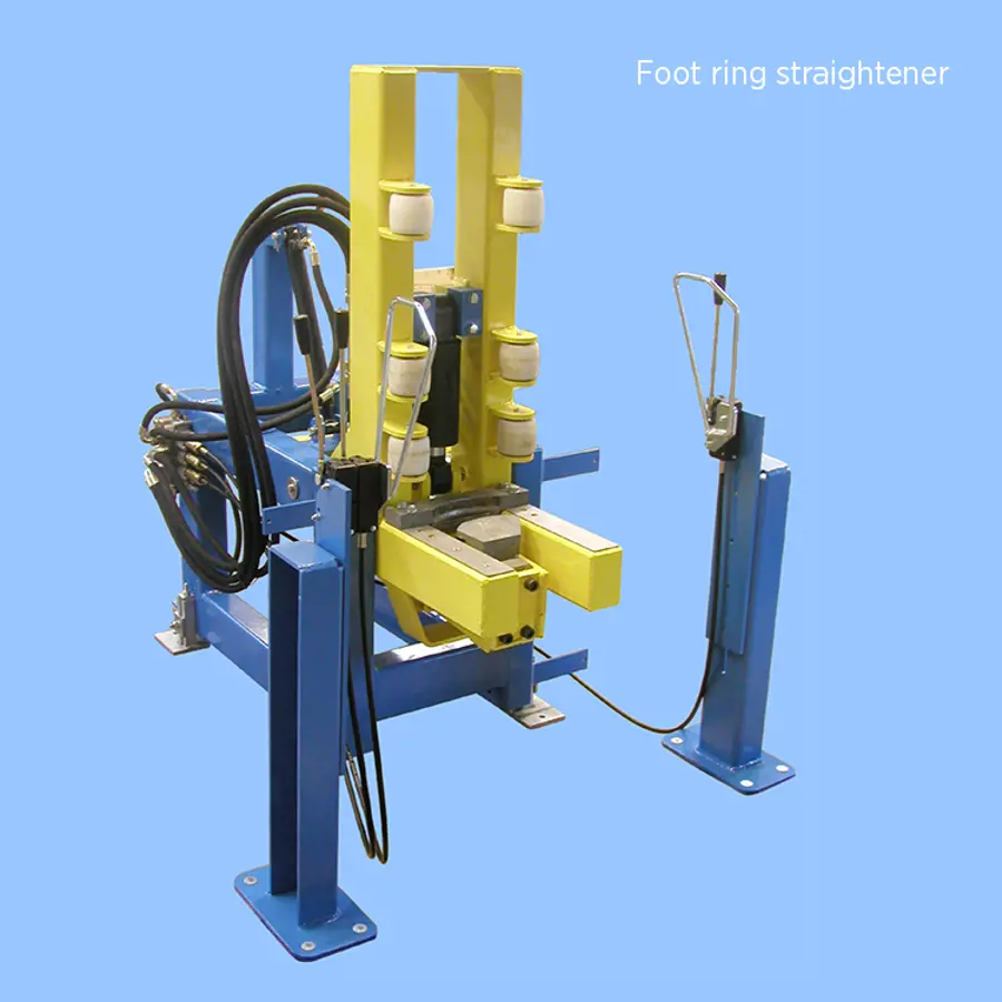 Shroud and foot ring straighteners