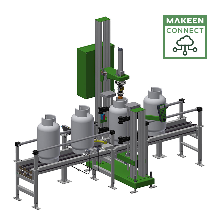 3d illustration of Valve opener/closer for screw valves 