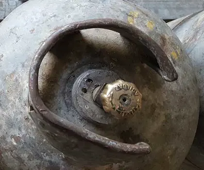 damaged ring on cylinder