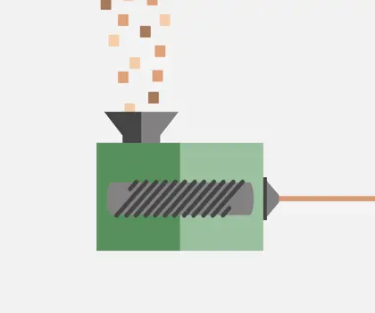 illustration of a densifier system