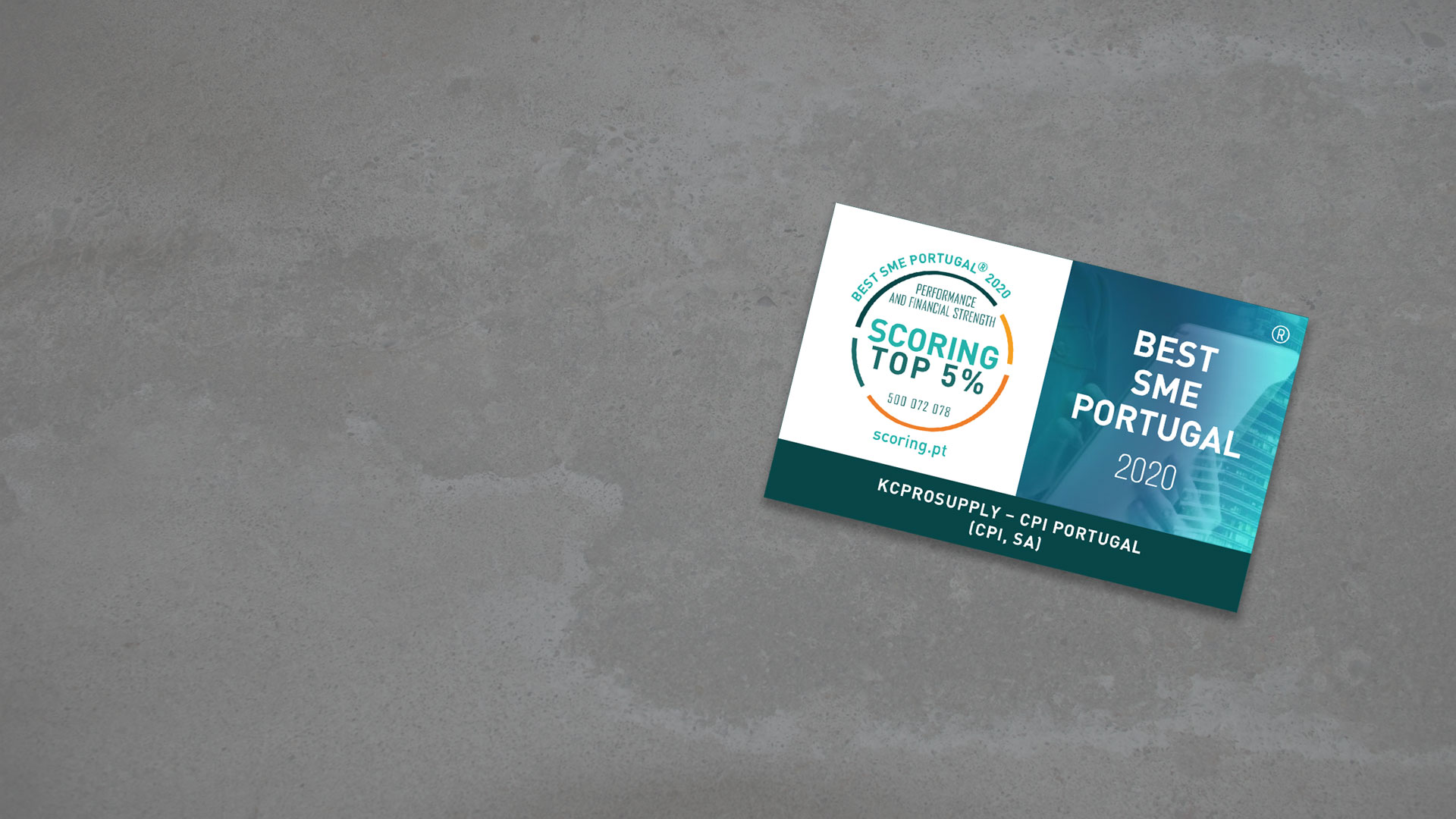 Graphic of the score received by CPI