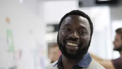 image of a smiling man