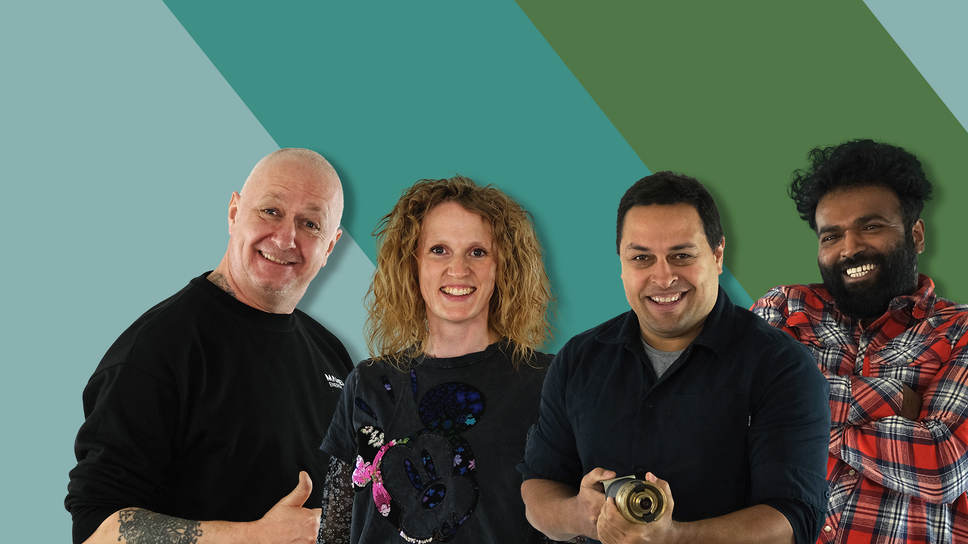 Image of 4 MAKEEN Energy empolyees