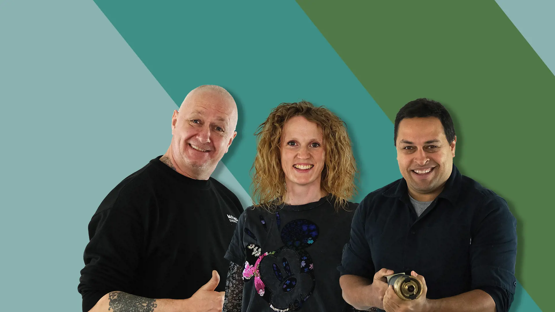 Image of 4 MAKEEN Energy empolyees