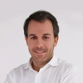 Portrait of a man in white shirt TLM