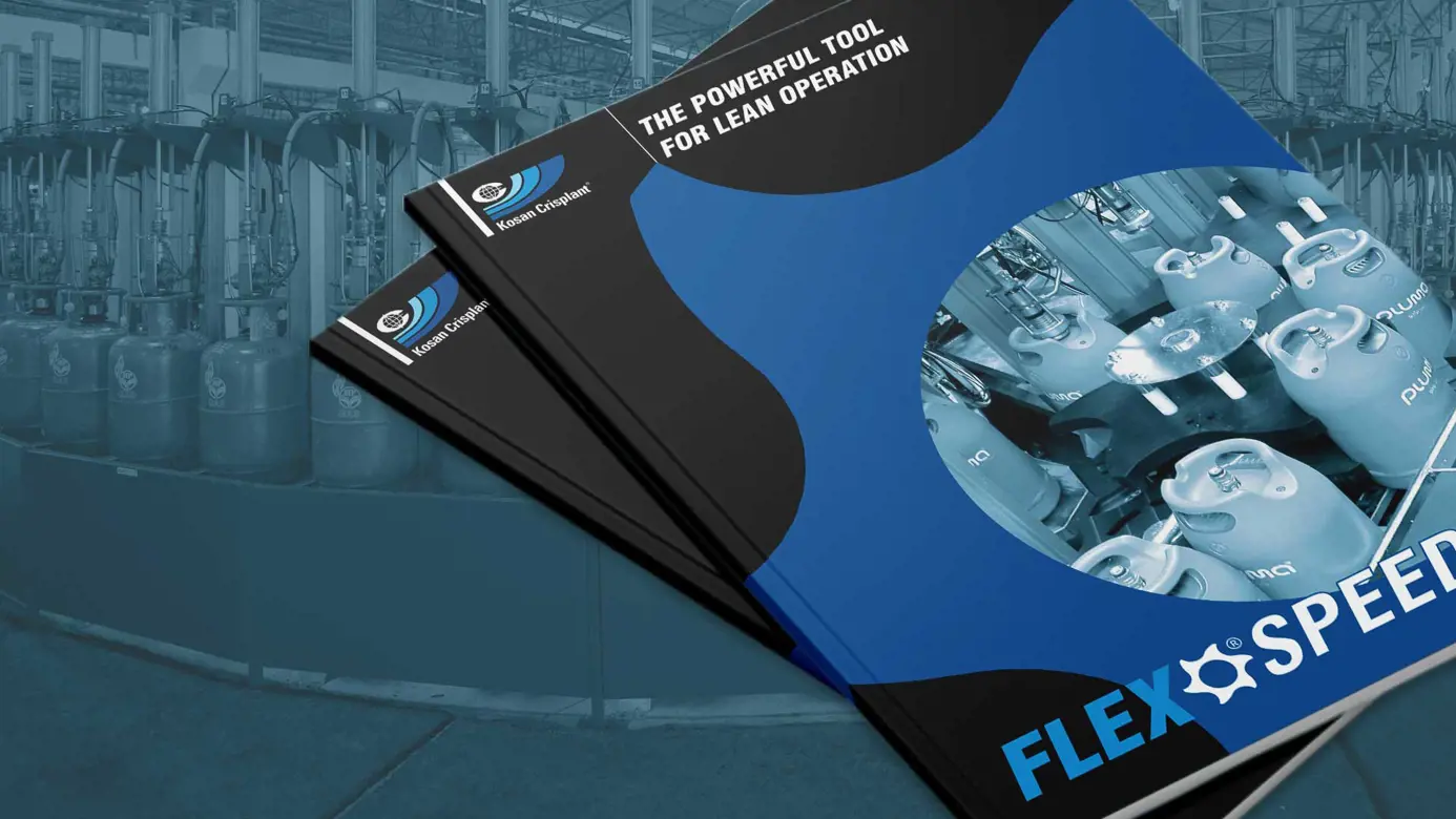 image of two similar brochure covers with the title FLEXSPEED