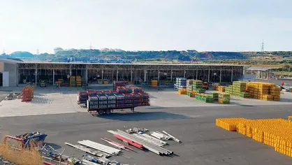 An image overlooking the VLPG plant in Cyprus