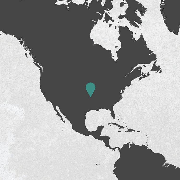 Map showing MAKEEN Gas Equipments location in USA