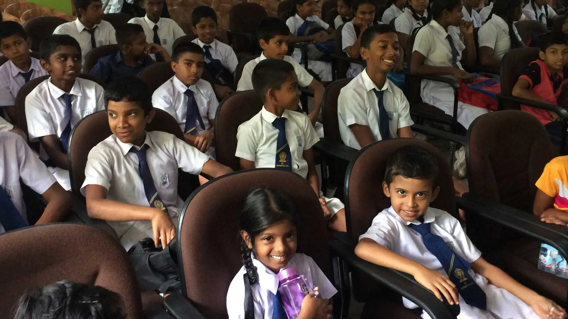 Children in a Sri Lanka school