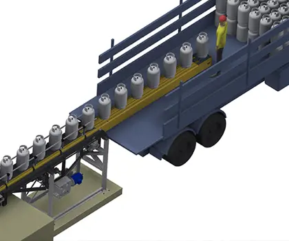 illustration of Telescopic Conveyors