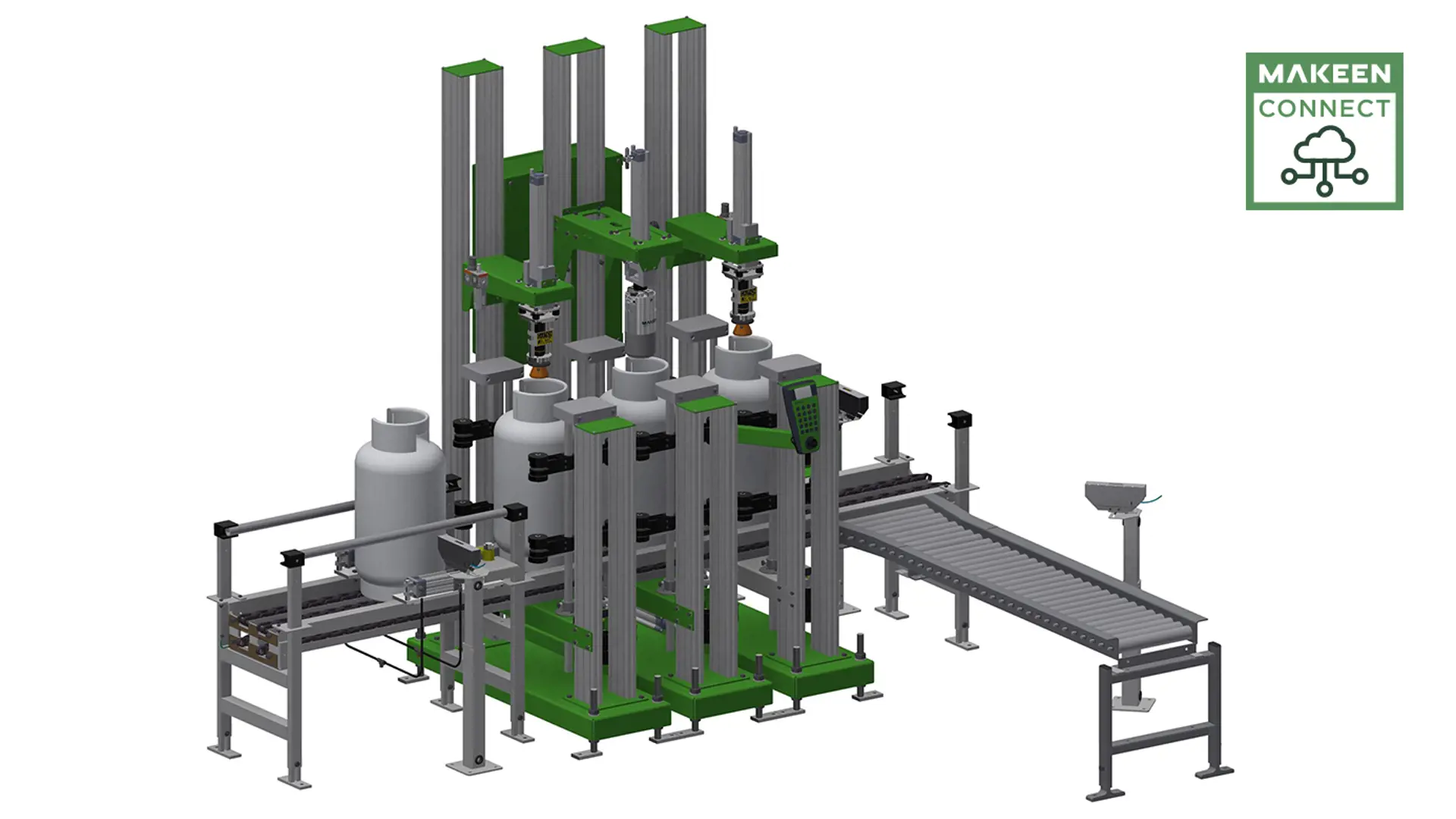 3D illustration of valve leak detector