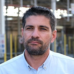 A portrait of Demetris Panayiotou from VLPG, Cyprus