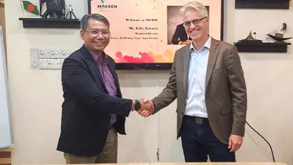 New Regional Director in Bangladesh photo of Eddy and Lars