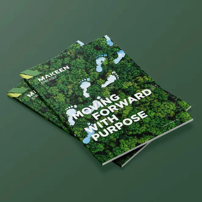 Image of MAKEEN Energy Annual Review 2022 brochure